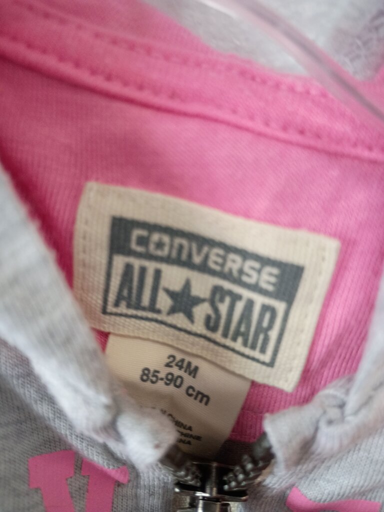 Converse Girls Zip-Up Hoodie
