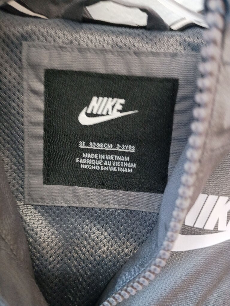 Nike Gray Hooded Jacket