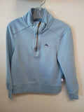 Tommy Bahama Blue Zip Up Pullover