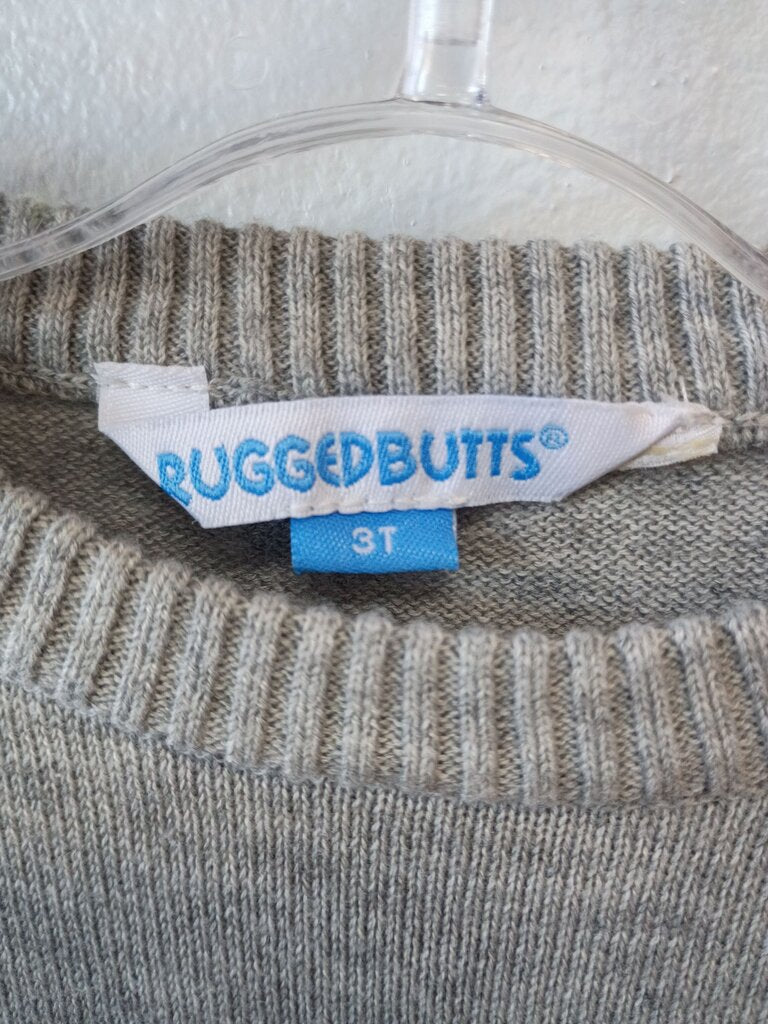 RuggedButts Striped Sweater