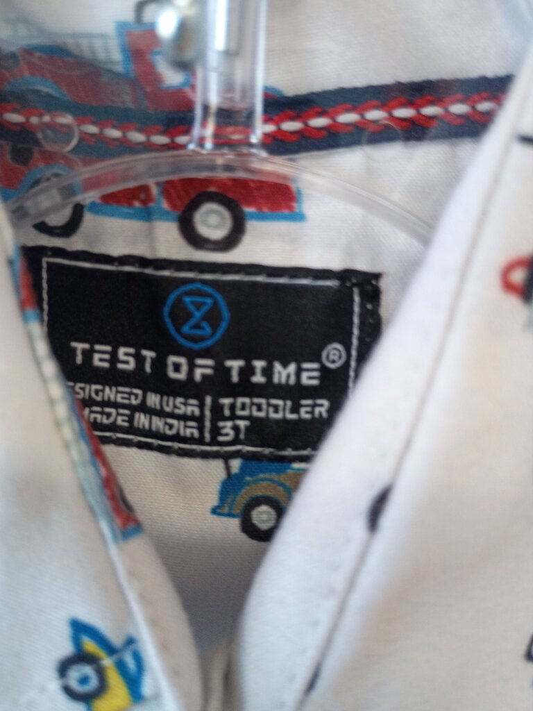 Toddler Outfit with Truck Print
