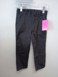 RuggedButts Black Stretch Chino Pants 3T