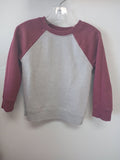 Cat & Jack Grey and Maroon Sweatshirt