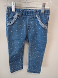 Cat & Jack Baby Denim Pants with Hearts