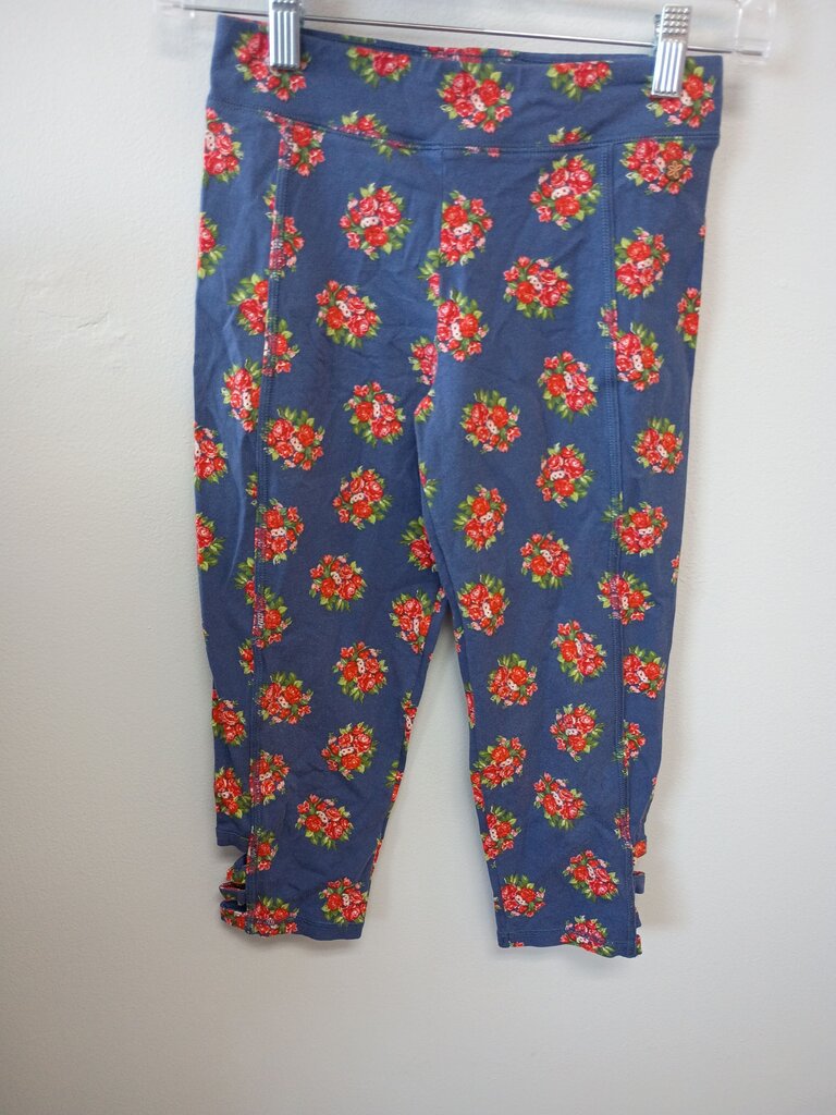 Girls Floral Leggings