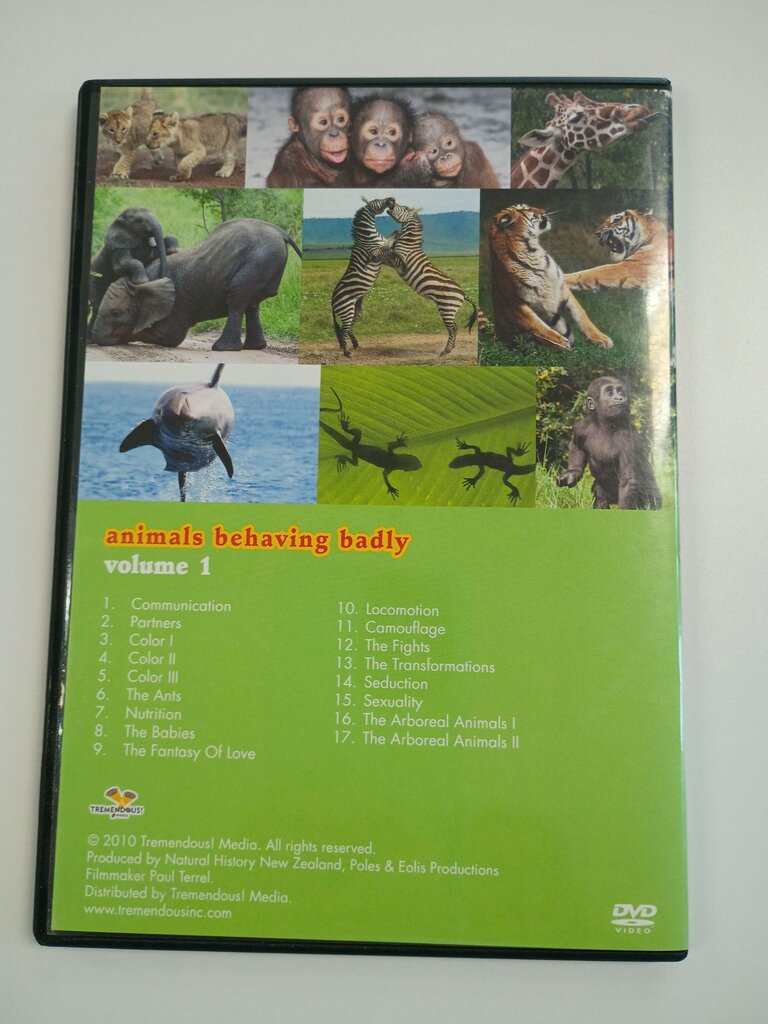 Animals Behaving Badly Volume 1 DVD