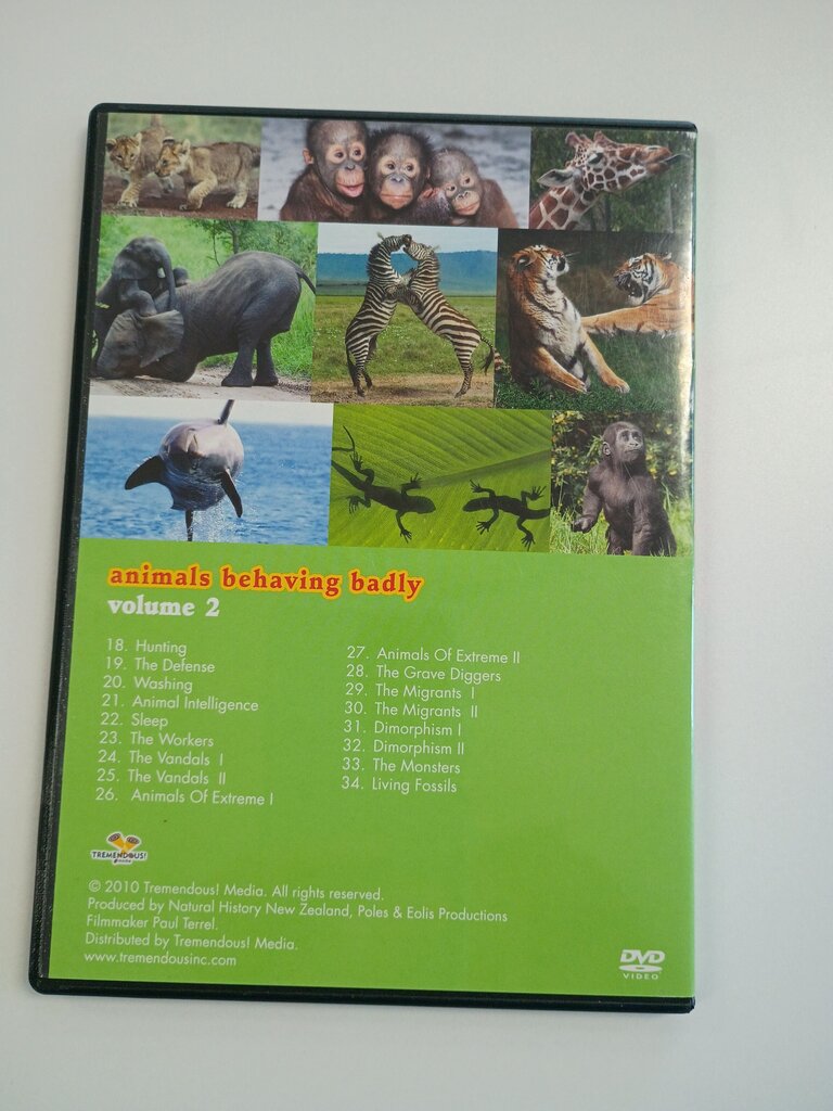 Animals Behaving Badly Volume 2 DVD