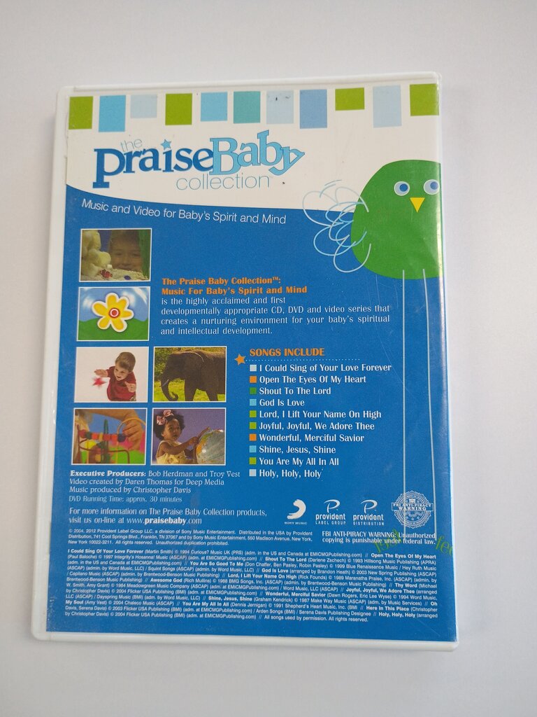 Praise Baby Collection: Music and Video for Baby's Spirit and Mind