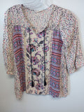 Floral Print Bohemian Top