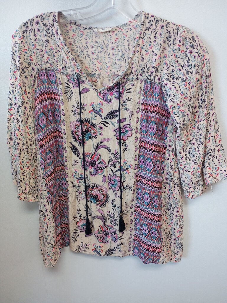 Floral Print Bohemian Top
