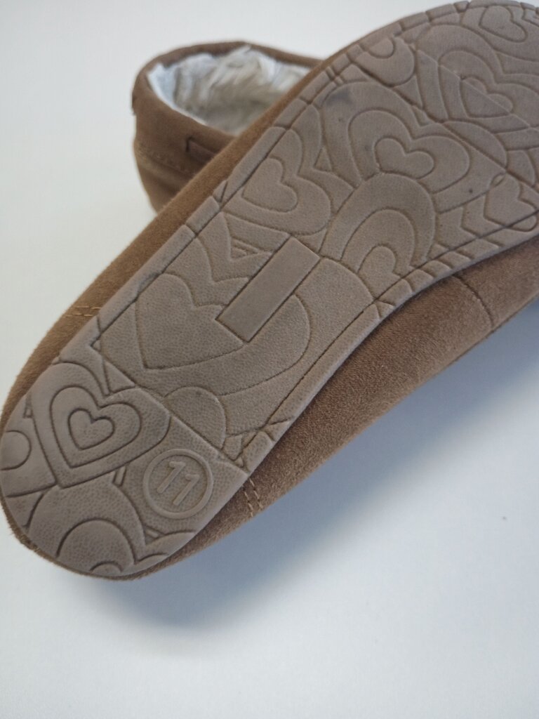 Kids' Brown Moccasin Slippers