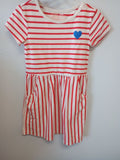 Cat & Jack Striped Dress with Heart