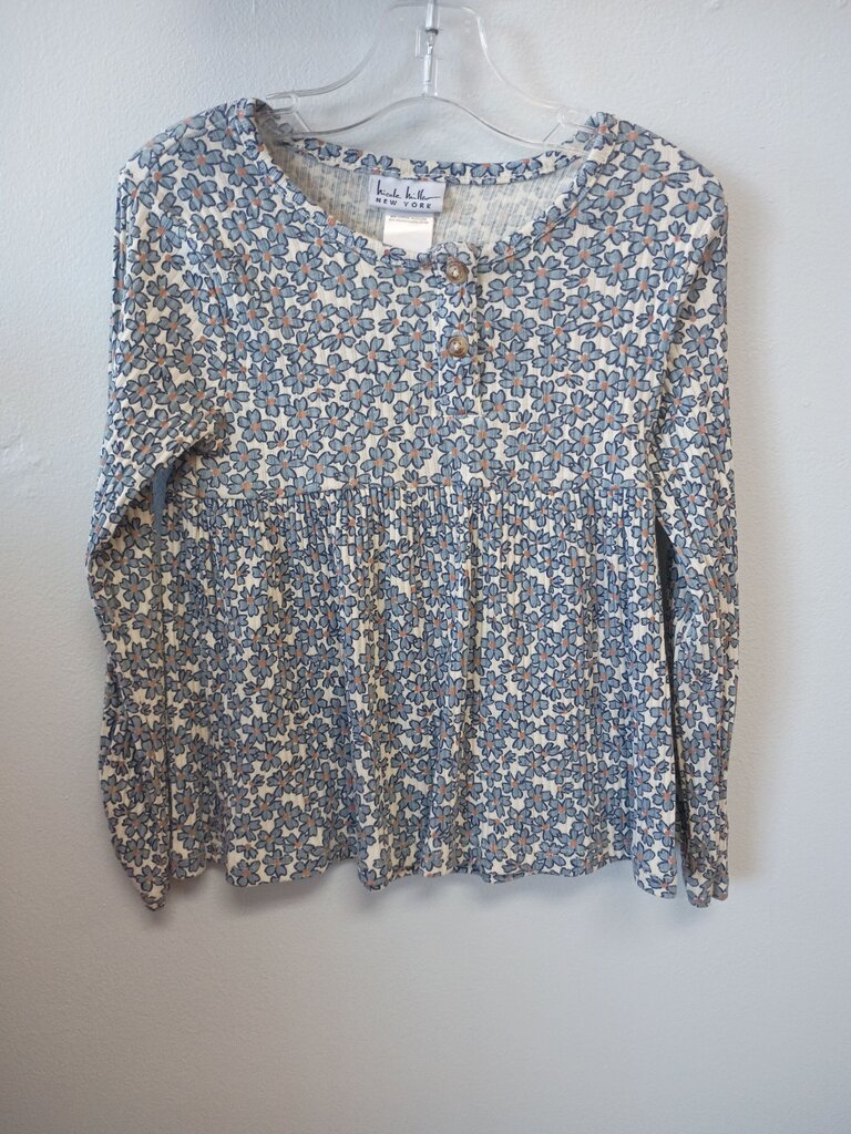 Nicole Miller Floral Long Sleeve Top