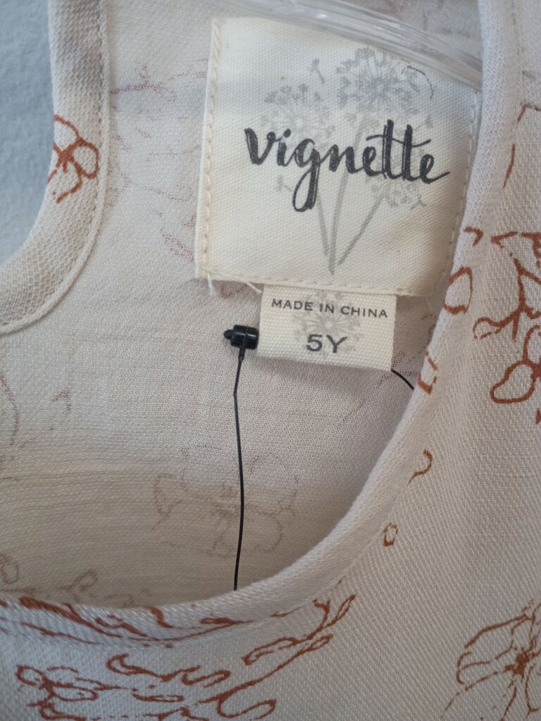 Vignette Floral Print Top