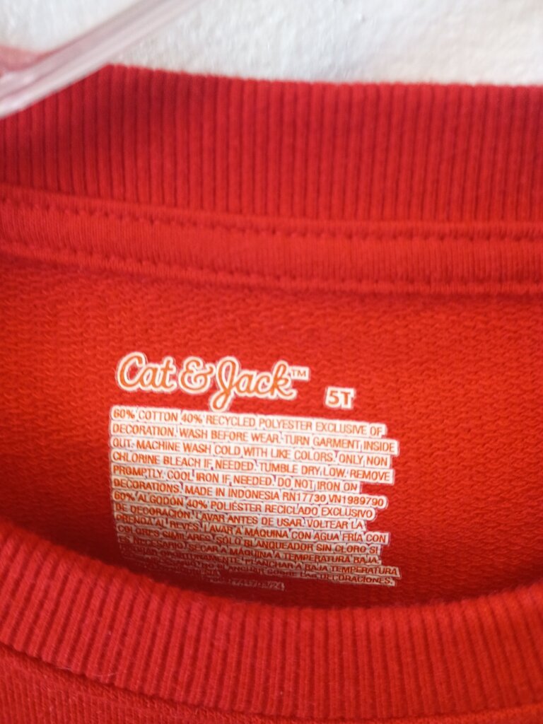 Cat & Jack Love Sweatshirt