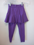 Purple Skirted Leggings