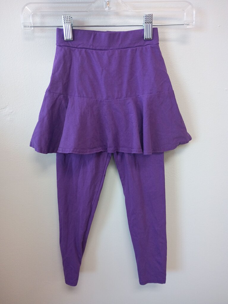 Purple Skirted Leggings