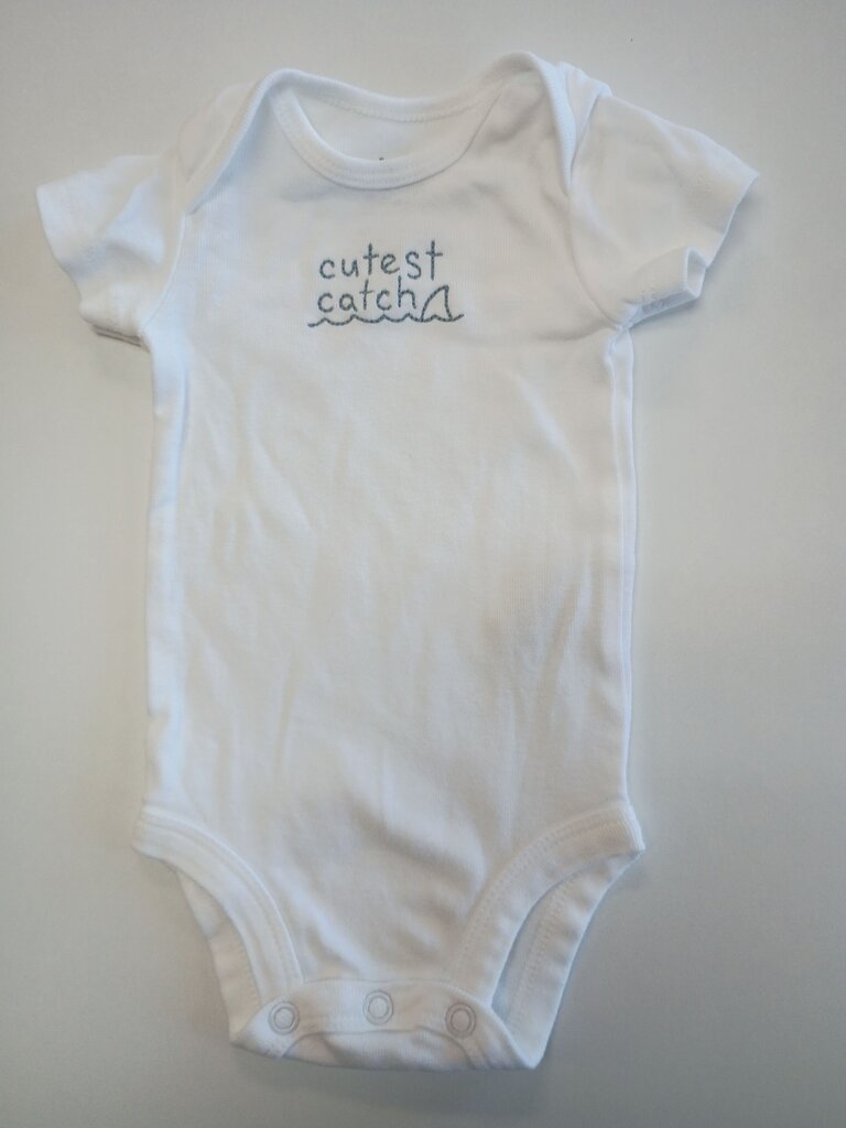 Child of Mine by Carter's Cute Catch Onesie