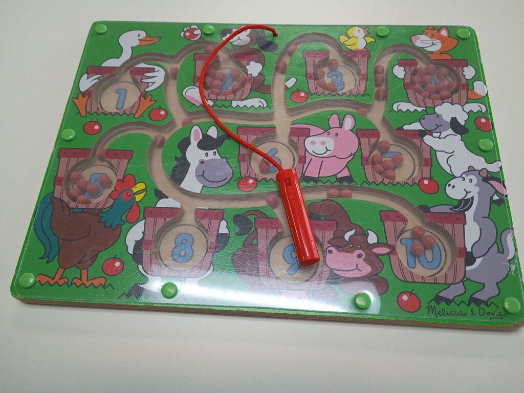 Melissa & Doug Magnetic Wand Number Maze