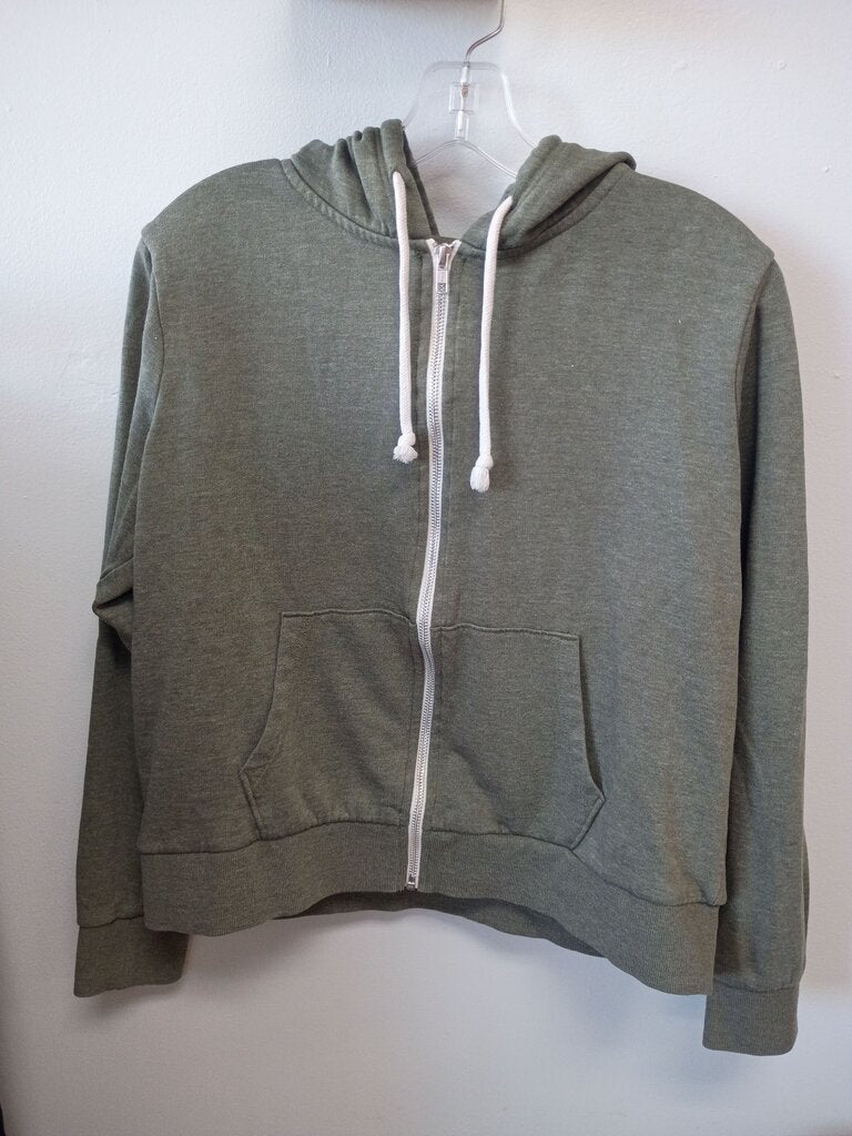 Hooded Zip-Up Sweatshirt