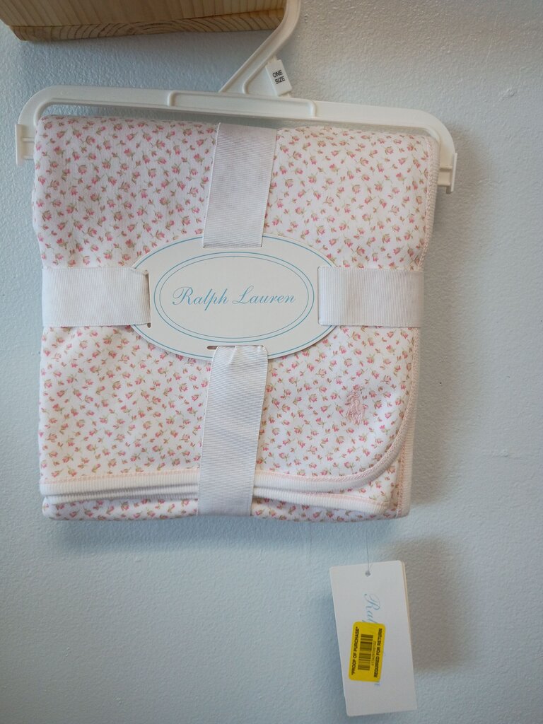 Ralph Lauren Floral Baby Blanket