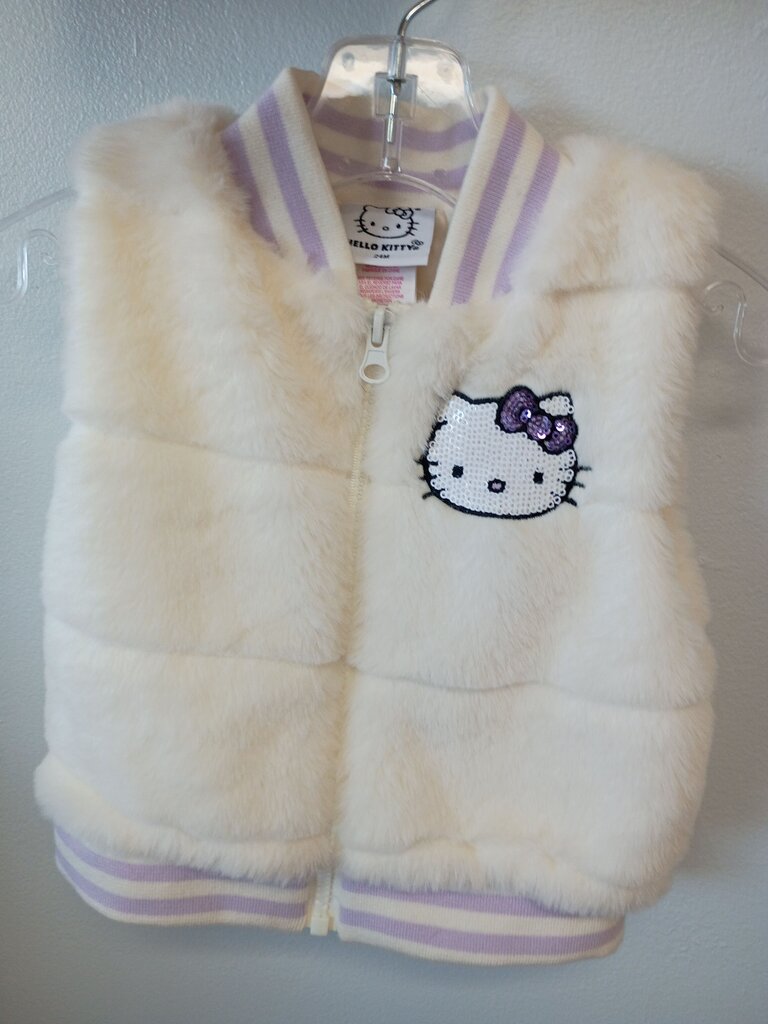 Hello Kitty Faux Fur Vest