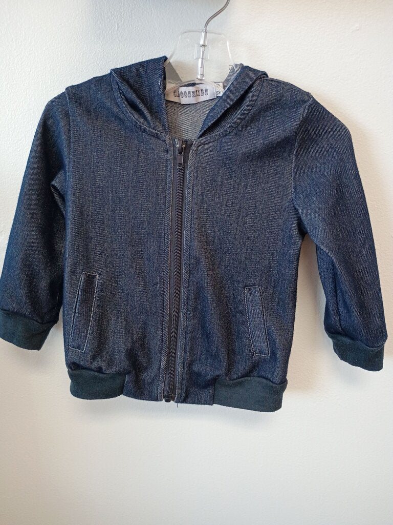 Caboose Kids Zip-up Denim Jacket