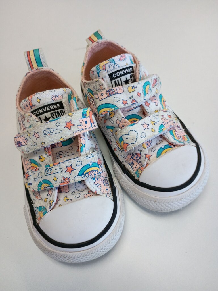 Converse Kids' Rainbow Pattern Sneakers