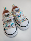 Converse Kids' Rainbow Pattern Sneakers