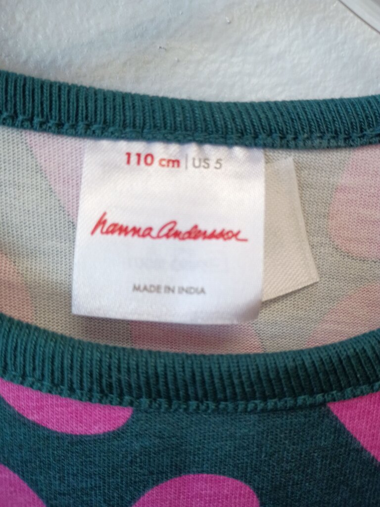 Hanna Andersson Girls' Heart Print Dress