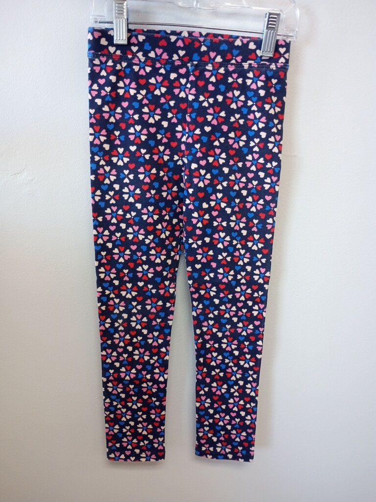 Crewcuts Heart Print Leggings