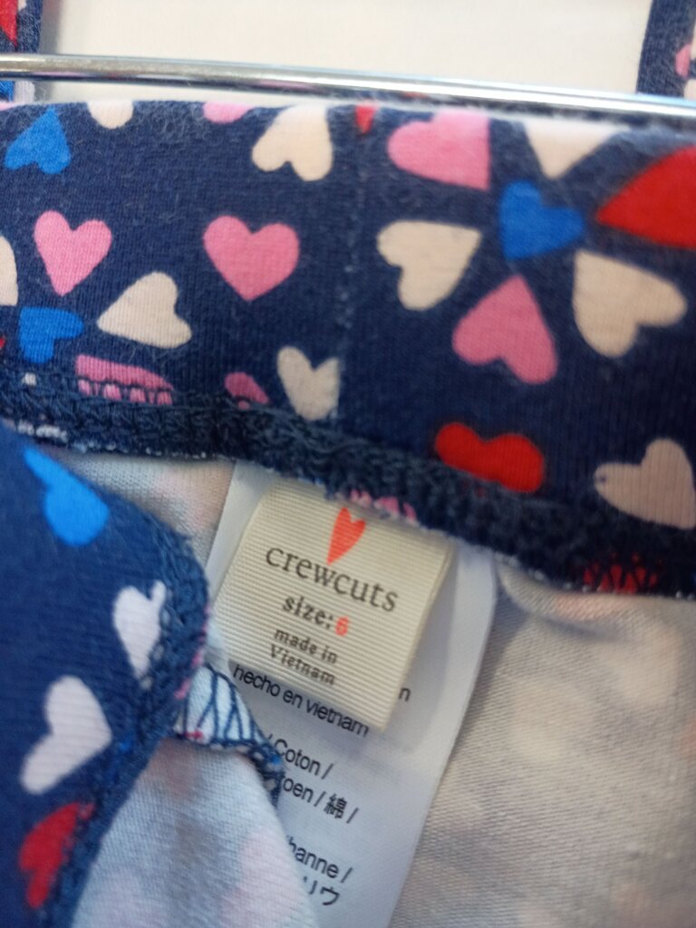 Crewcuts Heart Print Leggings