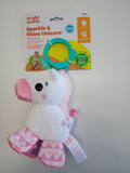 Bright Starts Sparkle & Shine Unicorn On-the-Go Toy