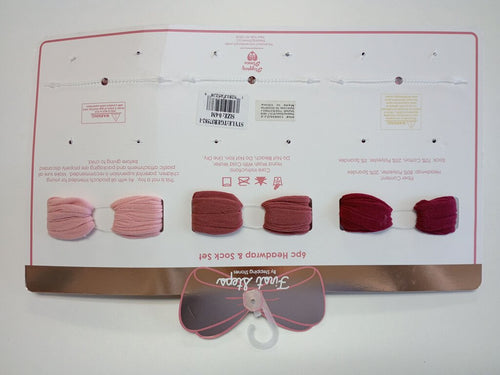 6 Piece Headband and Socks Set