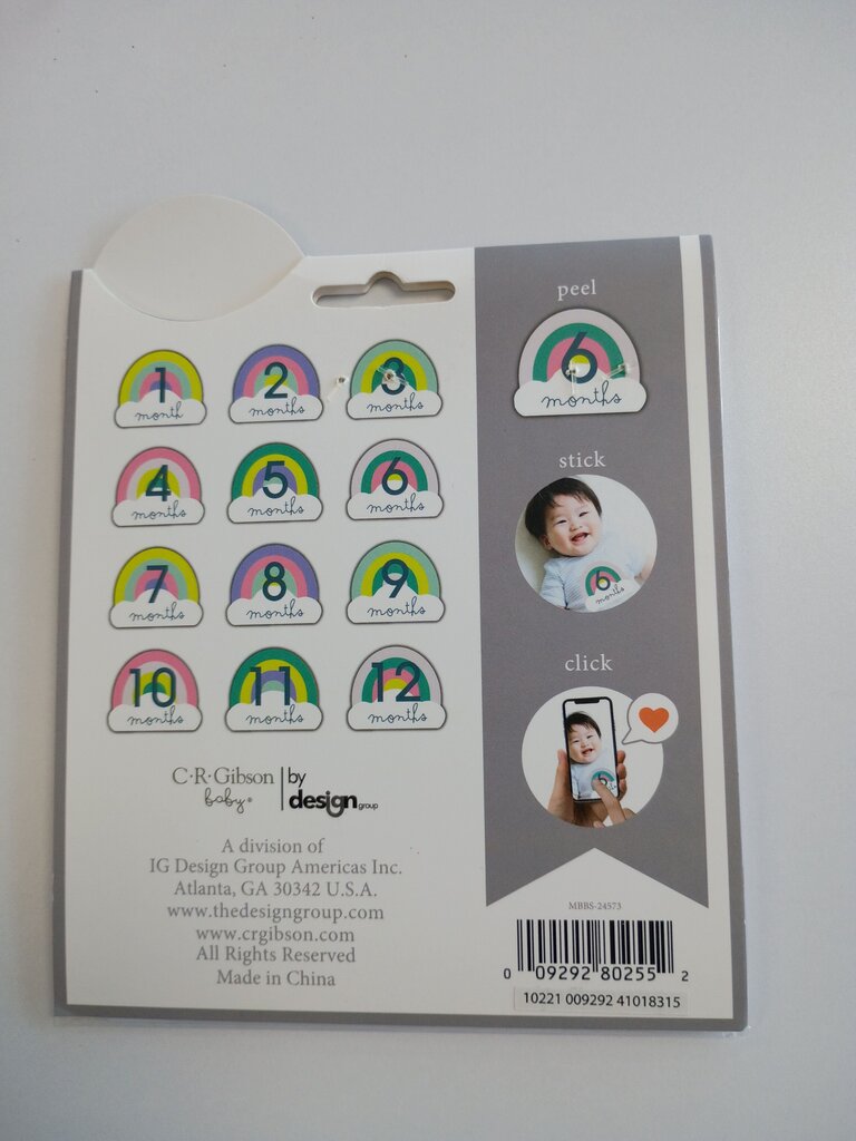 C.R. Gibson Baby Belly Stickers