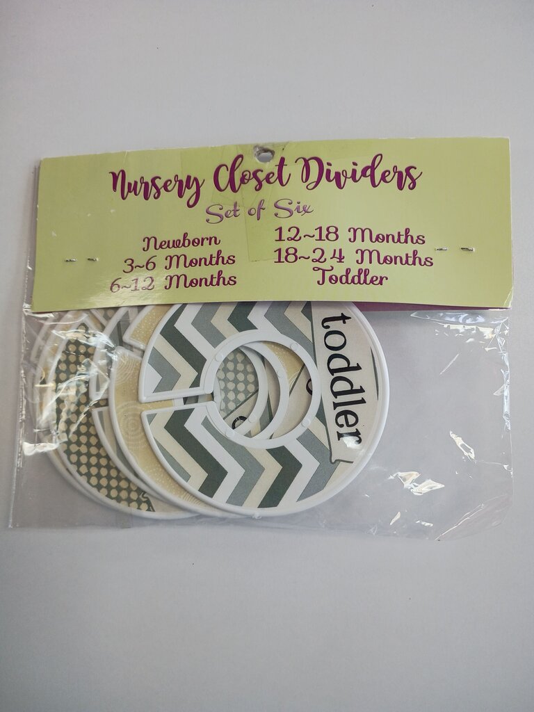 Nursery Closet Dividers Set