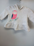 Carter's Owl Hooded Sweatshirt