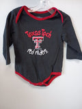 Texas Tech Red Raiders L/S Onesie