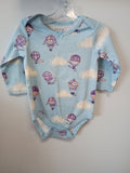 Member's Mark Organic Cotton Baby Onesie with Hot Air Balloon Print