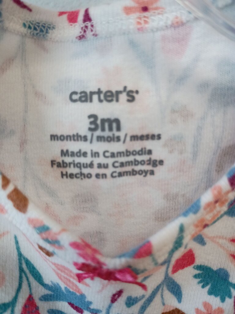 Carter's Floral Print Baby Shirt