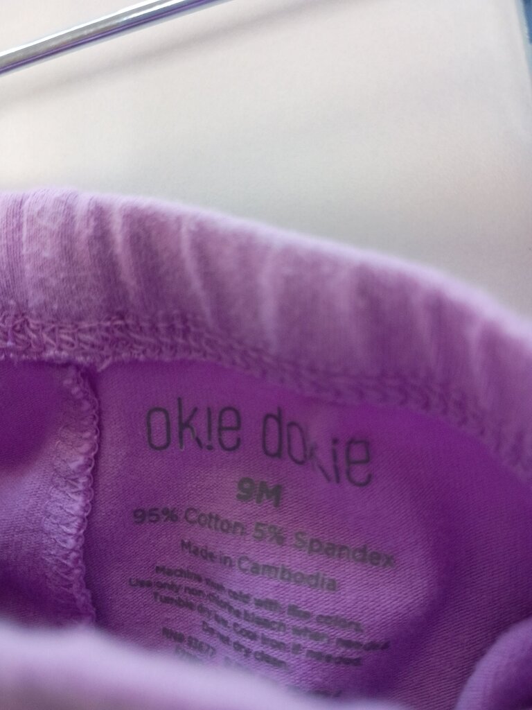 Okie Dokie Baby Pink Leggings