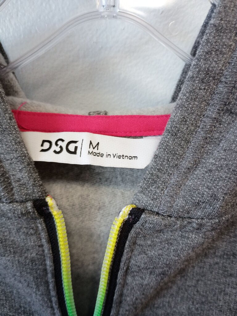 DSG Gray Zip-Up Hoodie for Kids