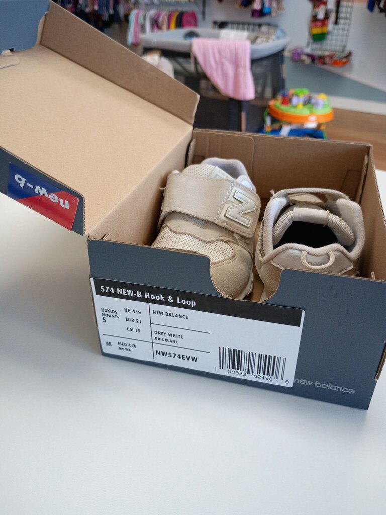 New Balance 574 Hook & Loop Shoes