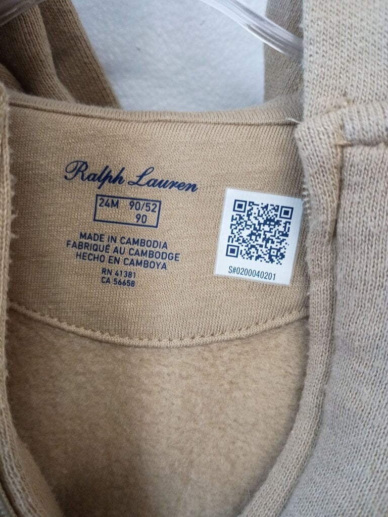 Ralph Lauren Toddler Zip-Up Hoodie