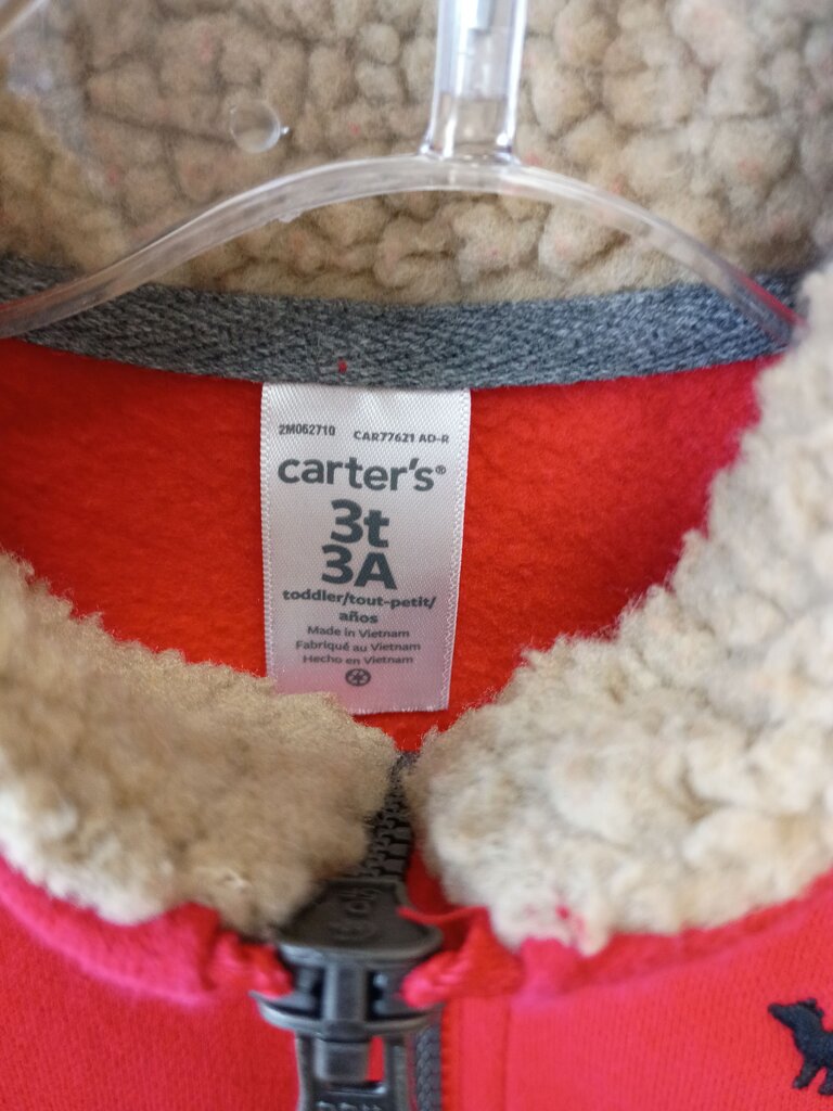 Carter's Red Fleece Pullover