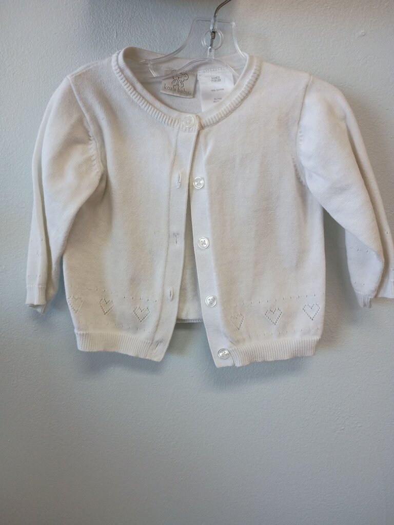 Koala Baby White Cardigan Sweater
