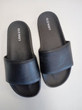 Old Navy Black Slide Sandals