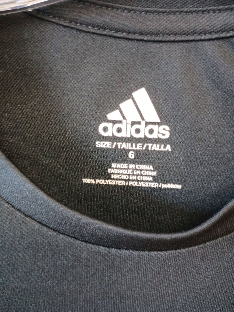 Adidas Boys' Black T-Shirt