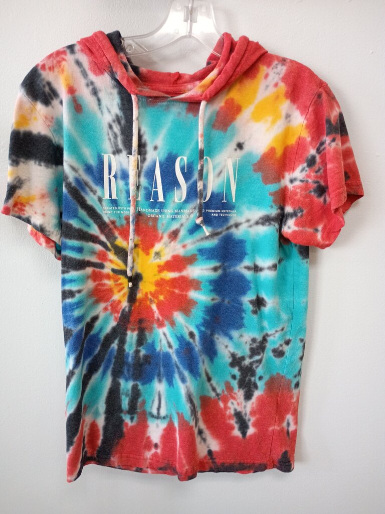 Reason Tie-Dye Short Sleeve Hoodie
