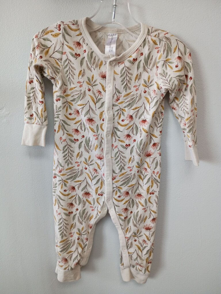 Floral Print Infant Romper